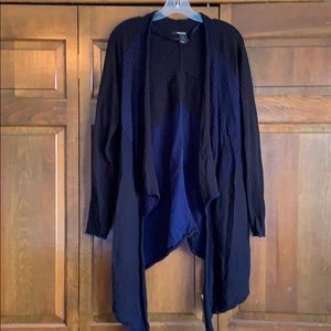 Black and blue sweater